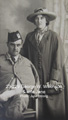 Pte 23/229 George Wilkinson recovering from wounds
